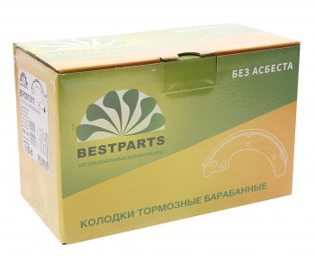 729 р. Колодки тормозные ВАЗ-2108-2115,1118 задние (4шт.) BESTPARTS (bp001311). Увеличить фотографию 3