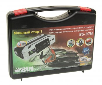 10 999 р. Устройство пусковое 12V 900A 15000мАч (power bank) BVITECH (bs-07mds60c15). Увеличить фотографию 5