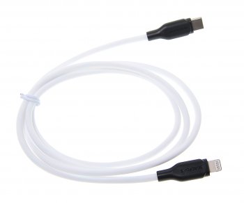 299 р. Кабель iPhone (5-)-USB Type C 1м белый BOROFONE BOROFONE bx42 white (bx42 white). Увеличить фотографию 1