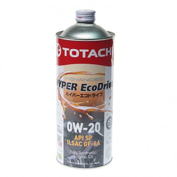 1 259 р. Масло моторное HYPER ECODRIVE SPGF-6A 0W20 синт.1л TOTACHI (e0101). Увеличить фотографию 1