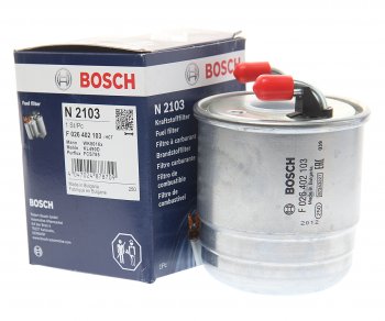 3 099 р. Фильтр топливный MERCEDES C (W204) (07-13),E (W212) (09-) BOSCH (f026402103). Увеличить фотографию 1