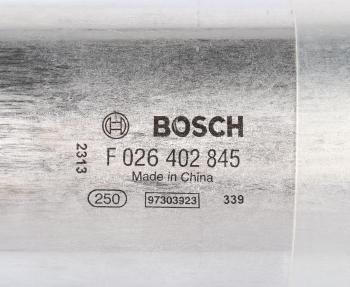 4 649 р. Фильтр топливный VW AUDI A6 (04-11) BOSCH (f026402845). Увеличить фотографию 3