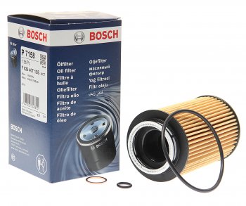 1 999 р. Фильтр масляный BMW 5 (F10),7 (F01-F04),X5 (E70),X6 (E71,E72) (4.5-6.0) BOSCH BOSCH f026407158 (f026407158). Увеличить фотографию 2