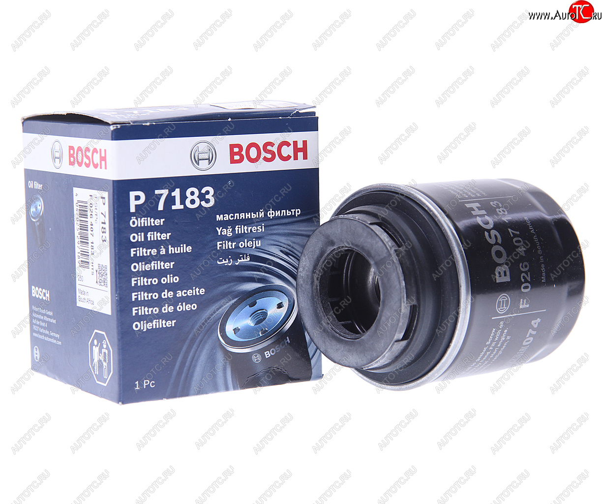 799 р. Фильтр масляный VW AUDI SEAT SKODA (1.2/1.4 TSI/TFSI/FSI 1.6) BOSCH BOSCH f026407183 (f026407183)