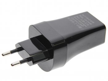 439 р. Устройство зарядное в розетку 3 USB 2.1A FAISON (fs-z-1-978 black). Увеличить фотографию 2