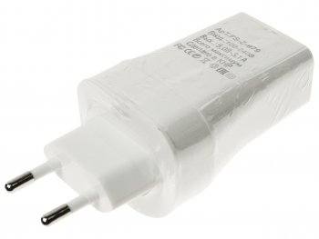 439 р. Устройство зарядное в розетку 3 USB 2.1A FAISON (fs-z-1-979 rapid white). Увеличить фотографию 3