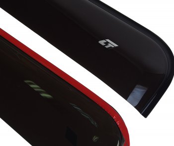 Комплект дефлекторов окон (длинный) COBRA TUNING  HD-120, HD-170, HD-270, HD500  (черный глянец)