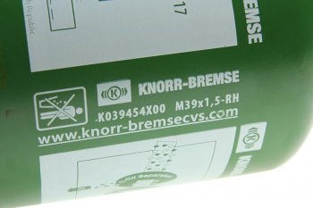 5 299 р. Фильтр-патрон MAN MERCEDES VOLVO IVECO осушителя воздуха KNORR-BREMSE (k039454x00). Увеличить фотографию 2