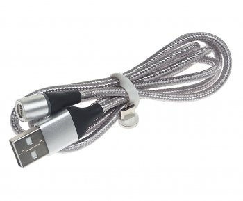 160 р. Кабель micro USB 1м FAISON (k-05 union grey). Увеличить фотографию 1