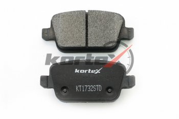 1 369 р. Колодки тормозные FORD Galaxy,Mondeo LAND ROVER Freelander задние (4шт.) KORTEX (kt1732std). Увеличить фотографию 3