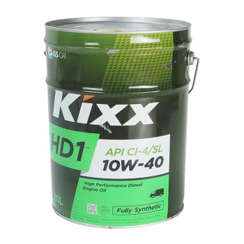 12 999 р. Масло дизельное HD1 API CI-4SL 10W40 синт.20л KIXX (l2061p20e1). Увеличить фотографию 1