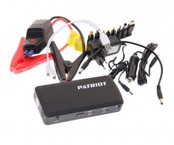 7 649 р. Устройство пусковое 12V 400A 12000мАч (power bank) PATRIOT (magnum 12). Увеличить фотографию 1