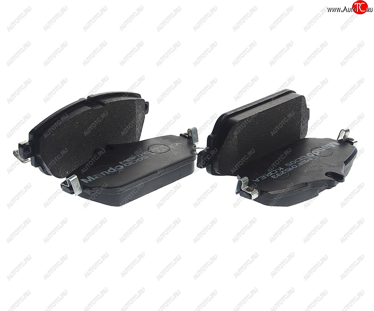 3 299 р. Колодки тормозные MERCEDES C (W205) передние (4шт.) MANDO MANDO mbf015293 (mbf015293)