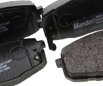 3 799 р. Колодки тормозные HYUNDAI Creta (17-) передние (4шт.) MANDO MANDO mbf015554 (mbf015554). Увеличить фотографию 2