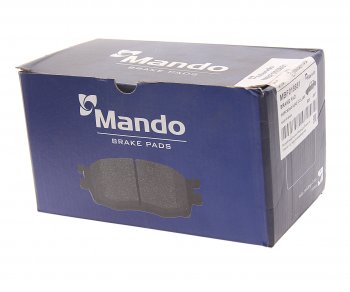 3 199 р. Колодки тормозные MERCEDES C (W205) передние (4шт.) MANDO MANDO mbf015651 (mbf015651). Увеличить фотографию 3