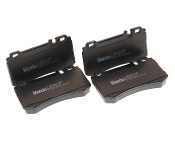 2 969 р. Колодки тормозные MERCEDES C (W202,W203,W209),E (W210) передние (4шт.) MANDO MANDO mbf015669 (mbf015669). Увеличить фотографию 1