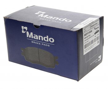 3 299 р. Колодки тормозные MERCEDES S (W222) (13-) передние (4шт.) MANDO MANDO mbf015684 (mbf015684). Увеличить фотографию 2