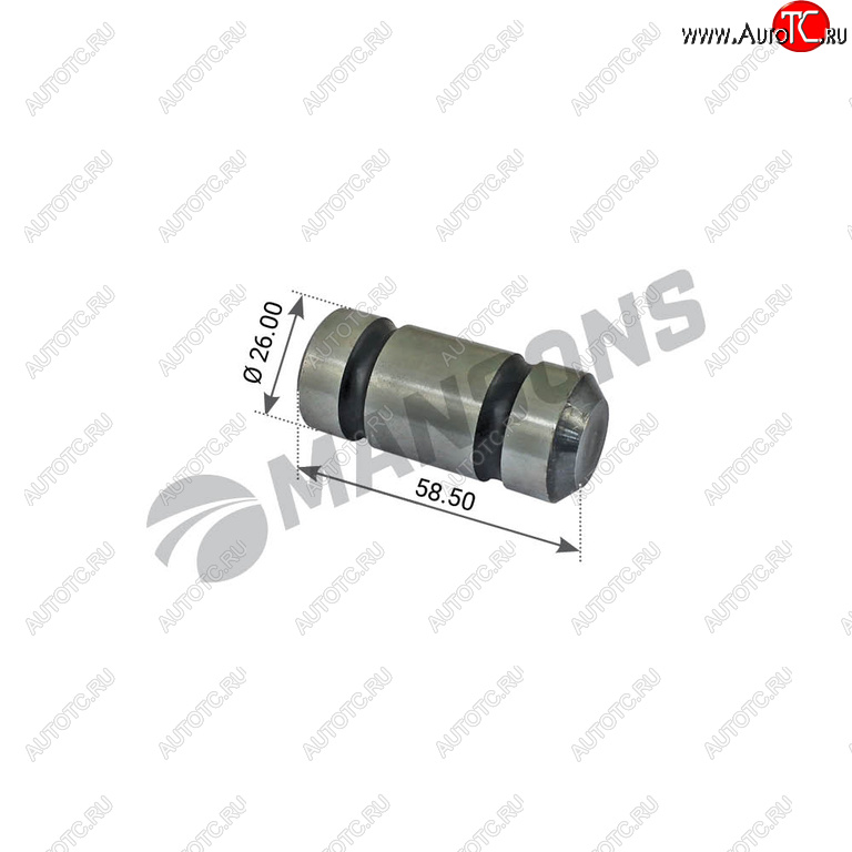 156 р. Палец BPW колодки тормозной (26х58.5) MANSONS (mbp3039)