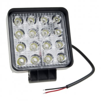 899 р. Фара рабочего света 29-48W FLOD 16LED 100х100мм 10-30V (mis-2948w flood). Увеличить фотографию 1