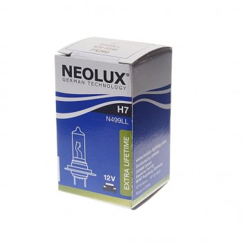 359 р. Лампа 12V H7 55W PX26d 1500лм Extra Lifetime NEOLUX (n499ll). Увеличить фотографию 2