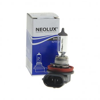 499 р. Лампа 12V H11 55W PGJ19-2 3200K 1350лм Standard NEOLUX (n711). Увеличить фотографию 1