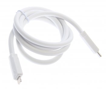 339 р. Кабель iPhone (5-)-USB Type C 1м белый XO (nbq233a white). Увеличить фотографию 1