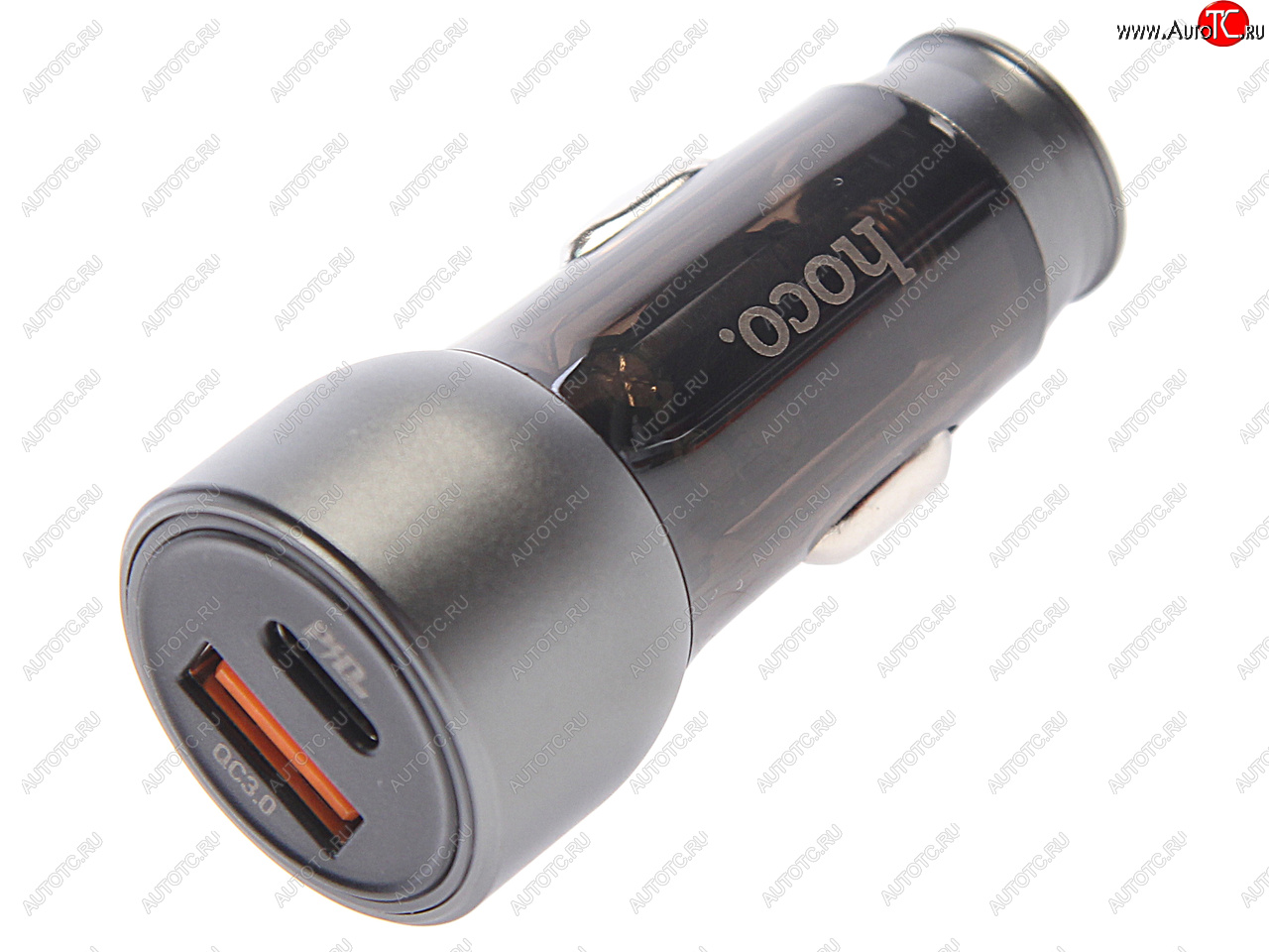 739 р. Устройство зарядное в прикуриватель 1USB + 1 Type C 12V HOCO HOCO nz8 brown (nz8 brown)