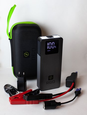 11 399 р. Устройство пусковое 12V 1200A 15000мАч (power bank) RGD (r10). Увеличить фотографию 1