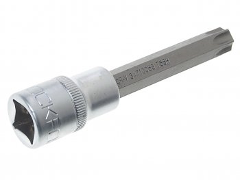 199 р. Бита-головка 12 TORX T55х100мм с отверстием ROCKFORCE (rf-34710055). Увеличить фотографию 2