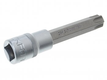 239 р. Бита-головка 12 TORX T60х100мм с отверстием ROCKFORCE (rf-34710060). Увеличить фотографию 2