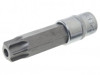 399 р. Бита-головка 12 TORX T90х100мм с отверстием ROCKFORCE (rf-34710090). Увеличить фотографию 1