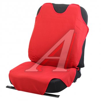 1 699 р. Универсальные чехлы сидений (майка, 9 предм., полиэстер) Rodeo SKYWAY Opel Corsa C (2000-2006) (красные). Увеличить фотографию 1