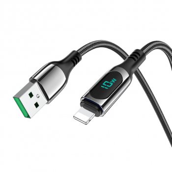 839 р. Кабель USB Type C-USB Type C 1.2м черный HOCO (s51 black). Увеличить фотографию 1