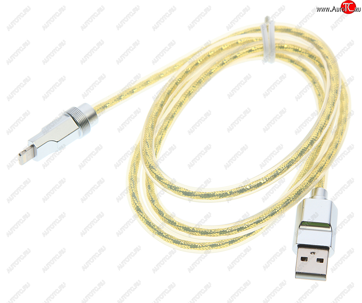 499 р. Кабель USB Type C-USB Type C 1м золото HOCO (u113 gold)