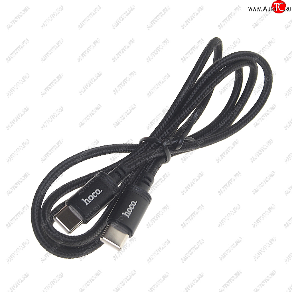 286 р. Кабель USB Type C-USB Type C 1м HOCO (x89 wind black)