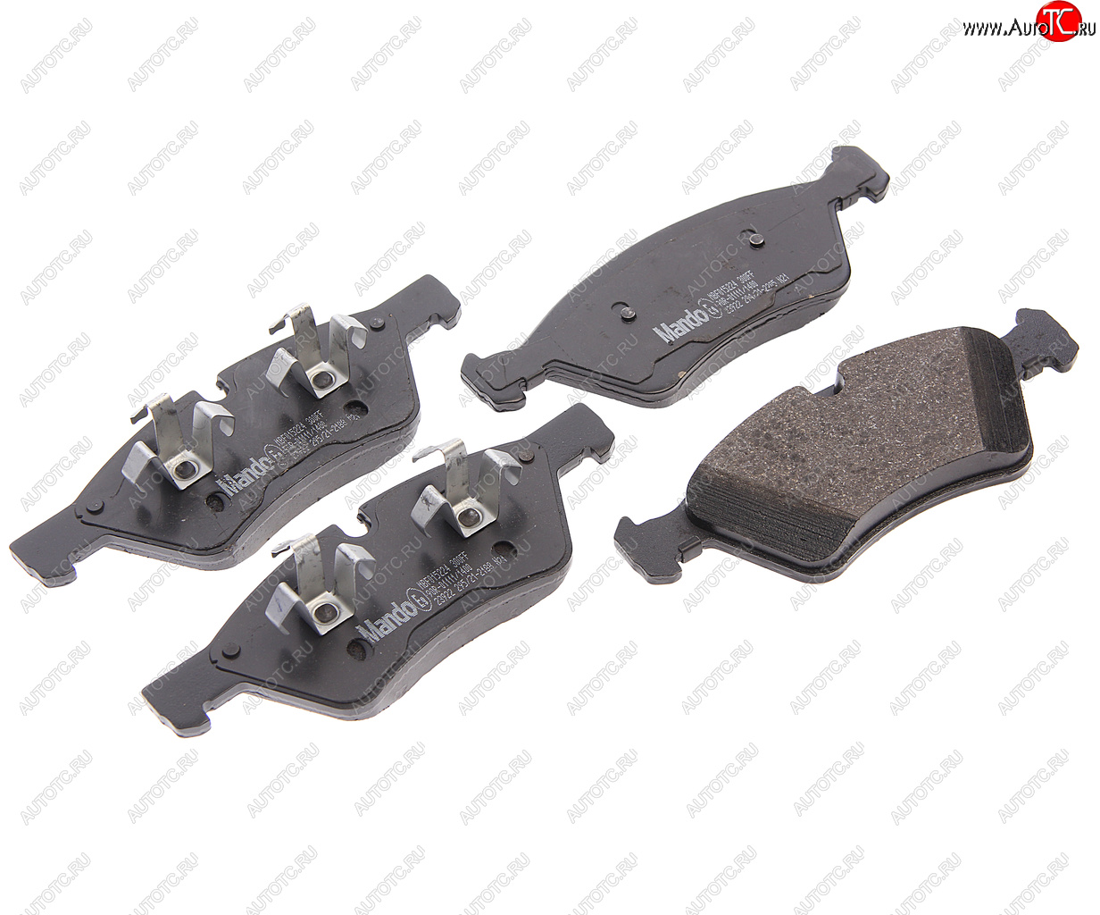 2 289 р. Колодки тормозные MERCEDES W164 (ML),X164 (GL),W211,W251 (04-) передние (4шт.) MANDO MANDO mbf015224 (mbf015224)