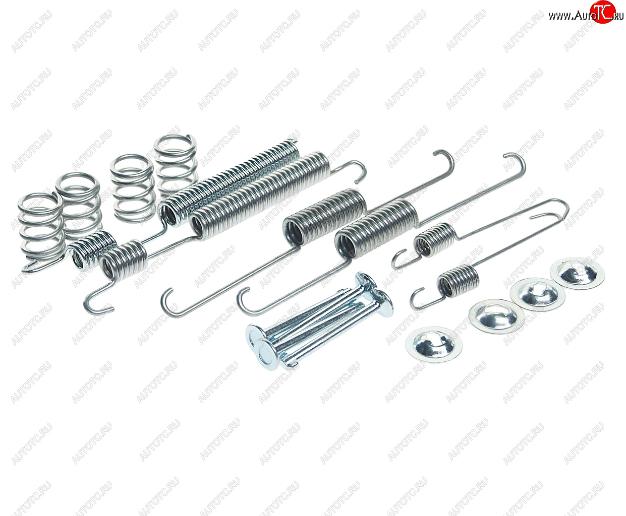 569 р. Комплект HYUNDAI Accent (99-06) монтажный колодок тормозных задних барабанных MASTERKIT (77ap137)