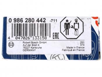 3 099 р. Датчик положения коленвала PEUGEOT 207 (07-),308 (07-) CITROEN Picasso BOSCH BOSCH 0986280442 (0986280442). Увеличить фотографию 4