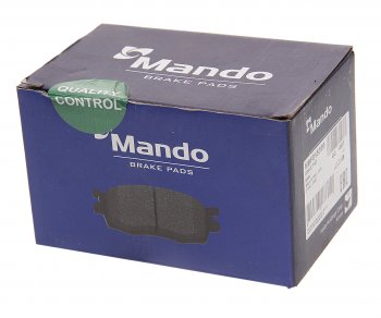 1 849 р. Колодки тормозные BMW E32,E34,E36,Z3 (-03) задние (4шт.) MANDO MANDO mbf015399 (mbf015399). Увеличить фотографию 2