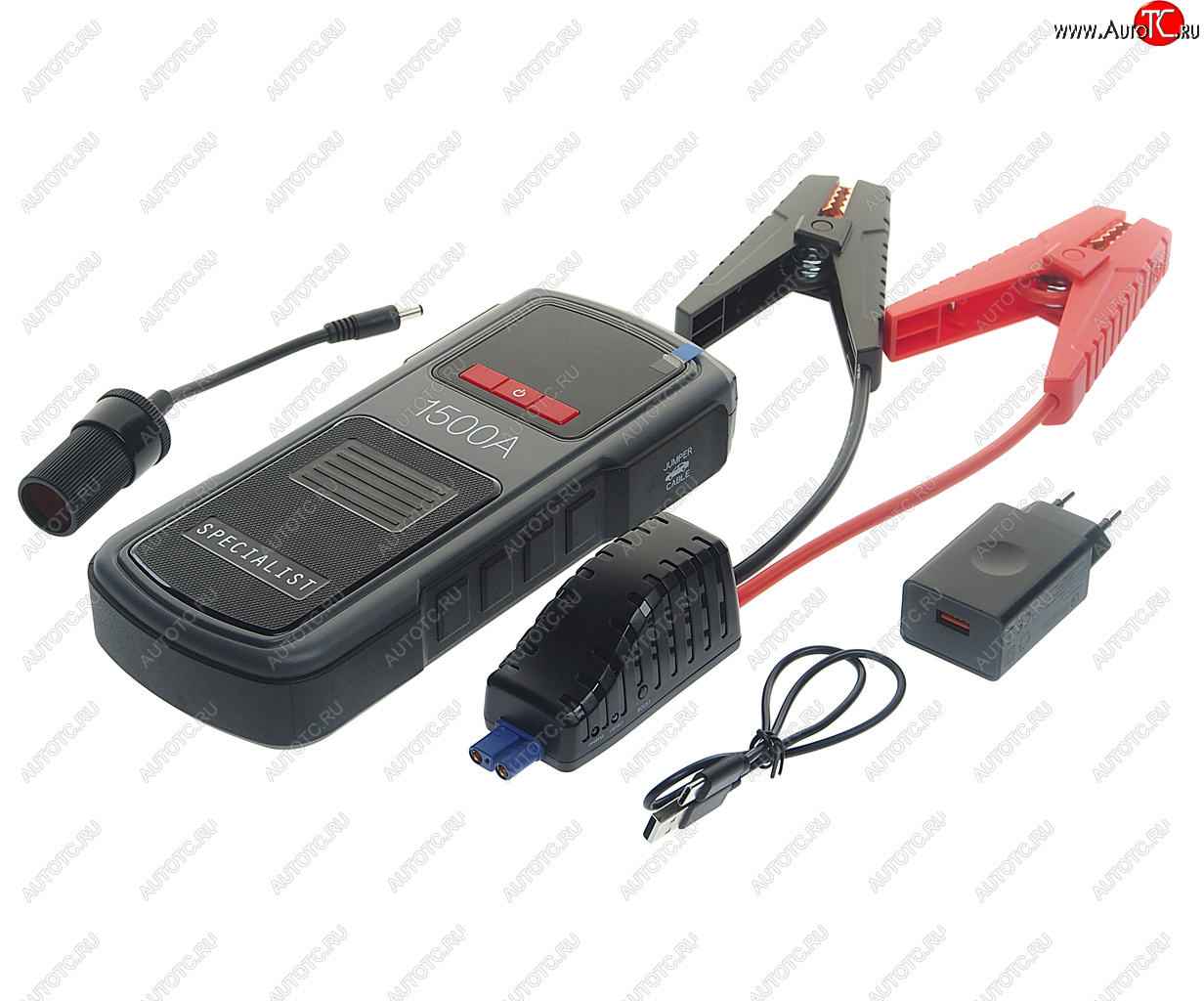 21 899 р. Устройство пусковое 12V 1500A 24000мАч пыле-влагозащита IP66 (power bank) BERKUT (jsl-27000)