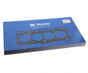 10 299 р. Прокладка двигателя HYUNDAI Santa Fe (10-) (2.0) комплект (М) MANDO MANDO dm209102fu00 (dm209102fu00). Увеличить фотографию 4