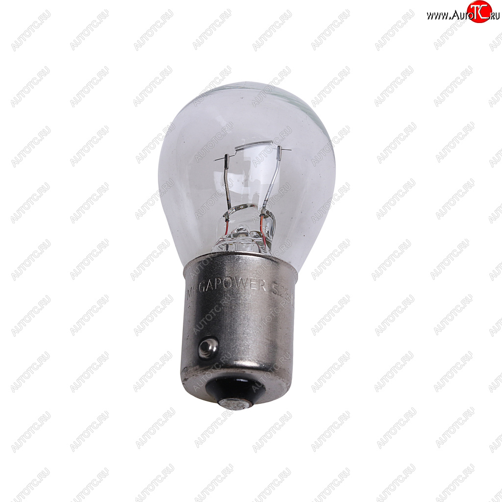 25 р. Лампа 12V P21W BA15s Standart MEGAPOWER (370-33-053)