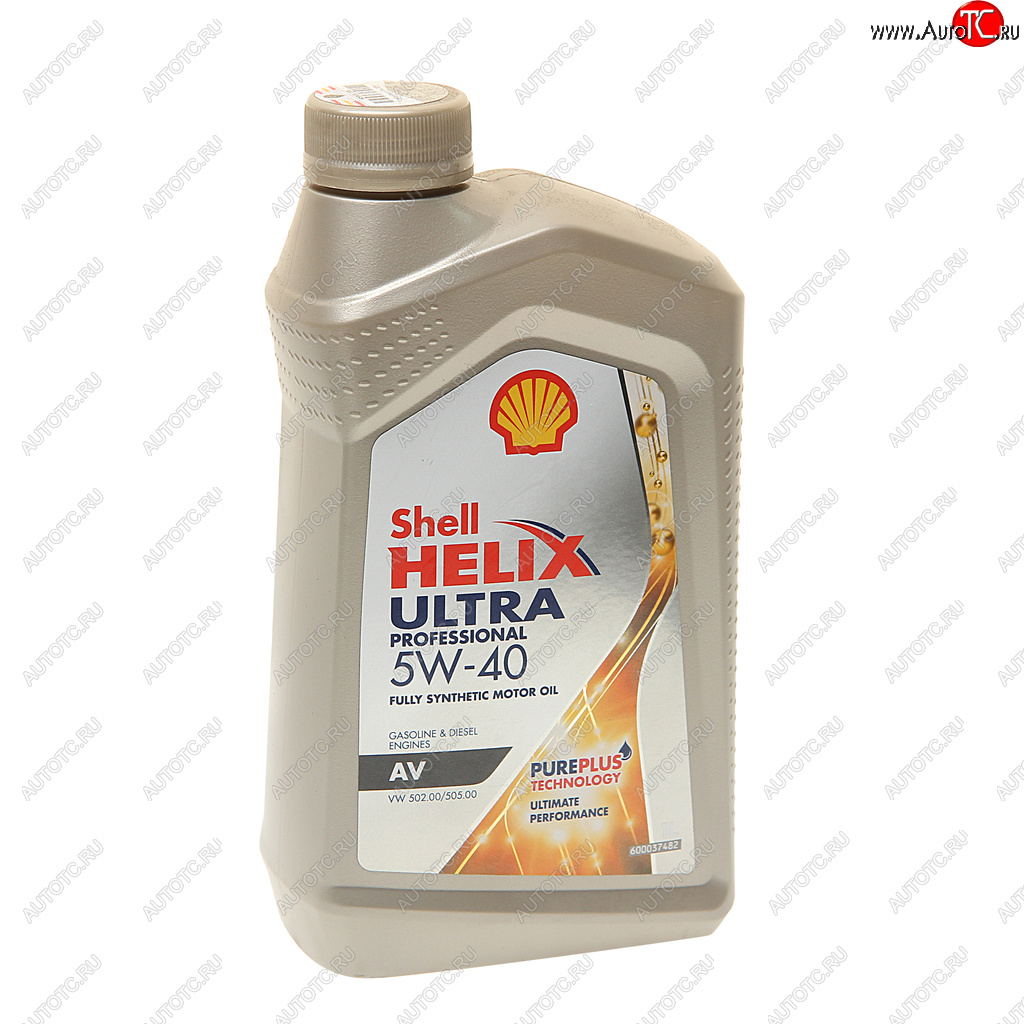 2 169 р. Масло моторное HELIX ULTRA PROFESSIONAL AV 5W40 синт.1л SHELL (550046359)