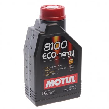 1 359 р. Масло моторное 8100 ECO-NERGY 5W30 синт.1л MOTUL (111685). Увеличить фотографию 1