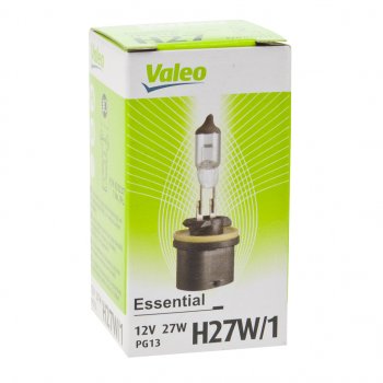 289 р. Лампа 12V H27W1 PG13 (1шт.) Essential VALEO (032227). Увеличить фотографию 2