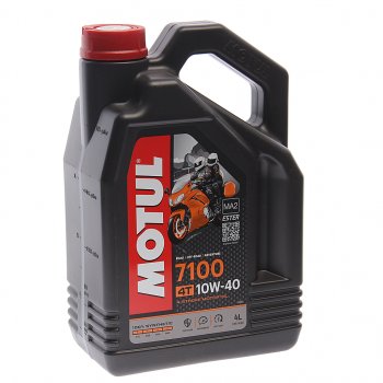 8 199 р. Масло моторное для 4-х тактных двигателей 7100 ESTER 4T 10W40 синт.4л MOTUL (104204). Увеличить фотографию 1