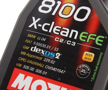 1 469 р. Масло моторное 8100 X-CLEAN EFE 5W30 синт.1л MOTUL (111687). Увеличить фотографию 2