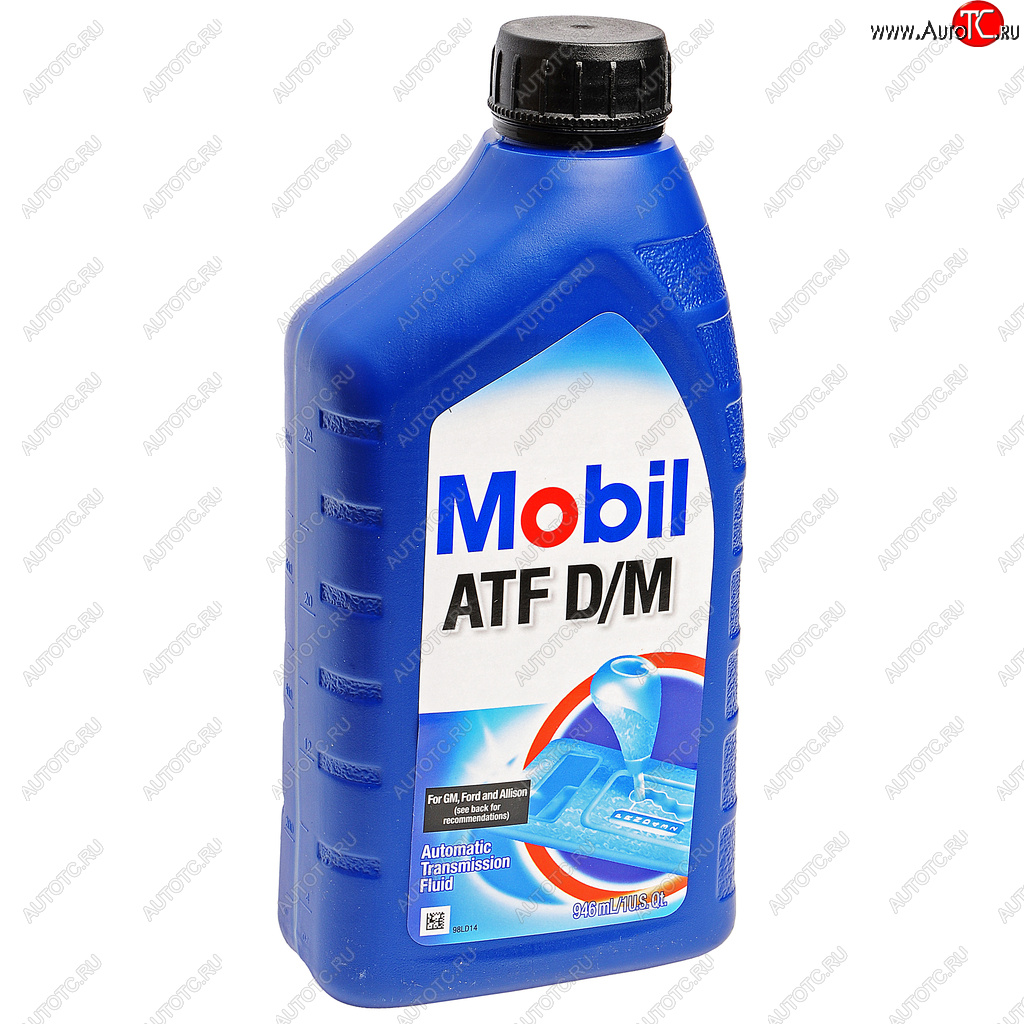 989 р. Масло трансмиссионное ATF DEXRON III 0.946л MOBIL MOBIL 113126 (113126)