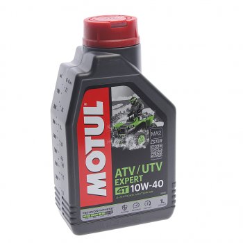 1 579 р. Масло моторное для 4-х тактных двигателей ATV-UTV EXPERT 4T 10W40 псинт.1л MOTUL (105938). Увеличить фотографию 1