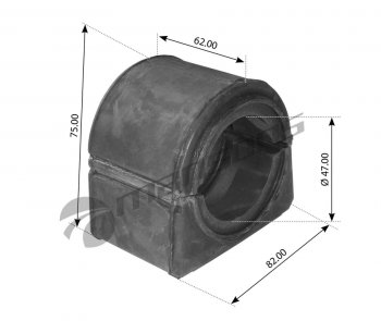 529 р. Втулка стабилизатора MERCEDES 917-1517 заднего (центр) (47х81х75мм) MANSONS (700.133). Увеличить фотографию 1